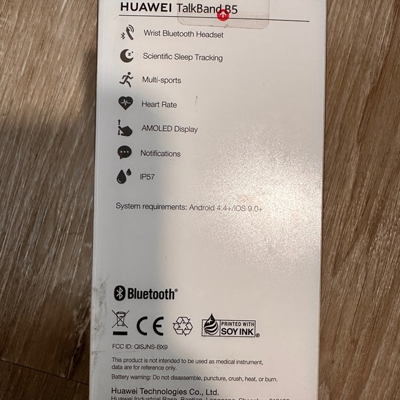 Huawei TalkBand B5 Black Wearable - Picture 3 of 3